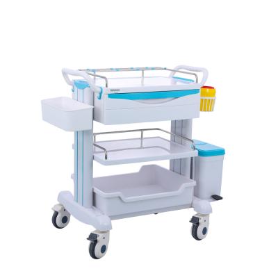 Hospital ABS Plastic Treatment Cart