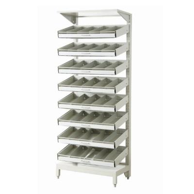 pharmacy shelves