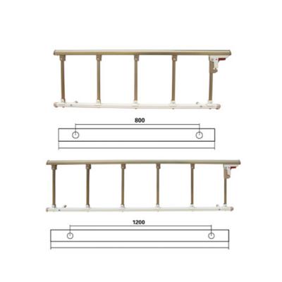 Aluminum Alloy Hospital Bed Folding Guard Rails