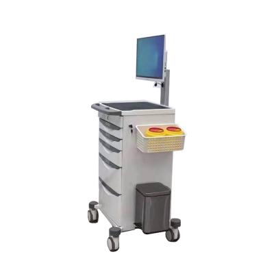 Hospital Medical Mobile Computer Trolley